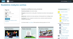 Desktop Screenshot of kursai.tinklas.lt